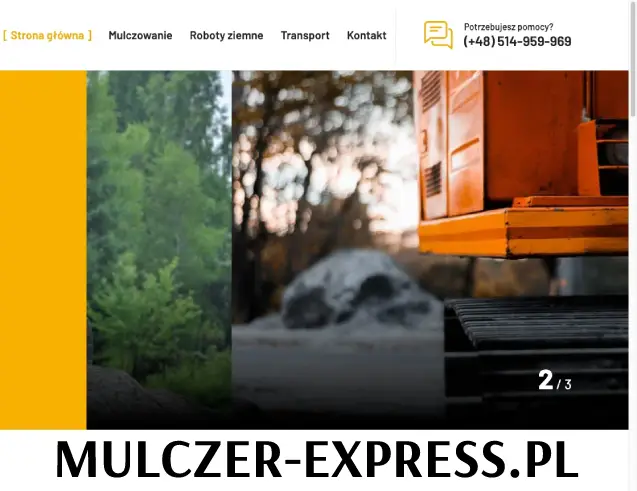 Preview site mulczer-express.pl