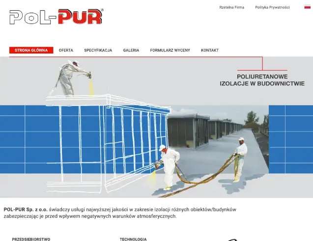 Preview site polpur.pl